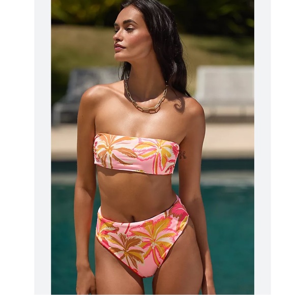 (SET) Maaji Apple Red Nomad/Wanderer Reversible Bikini. - Picture 5 of 13